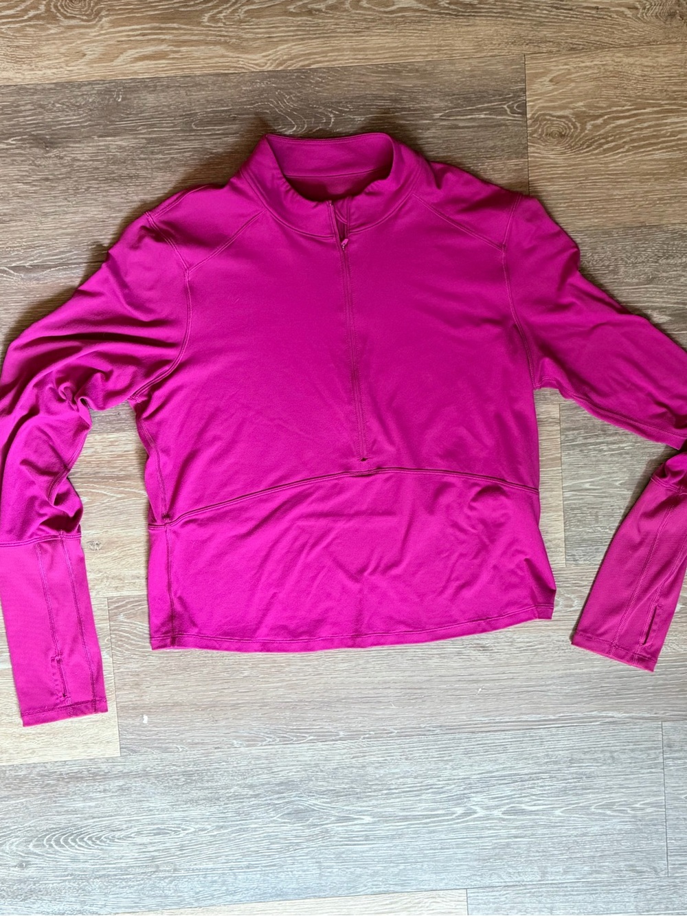 Women’s Performance Long Sleeve Top - Fuchsia active wear